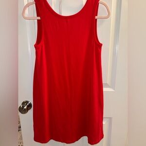Bobi Red skort Dress NWT